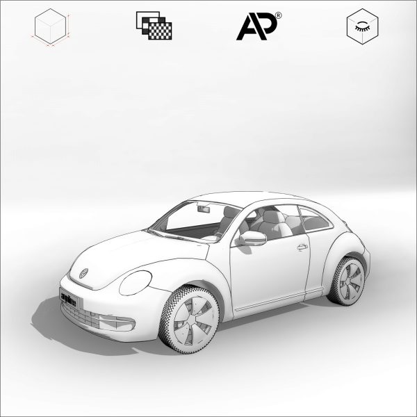 arquicar48_Low poly model 2016