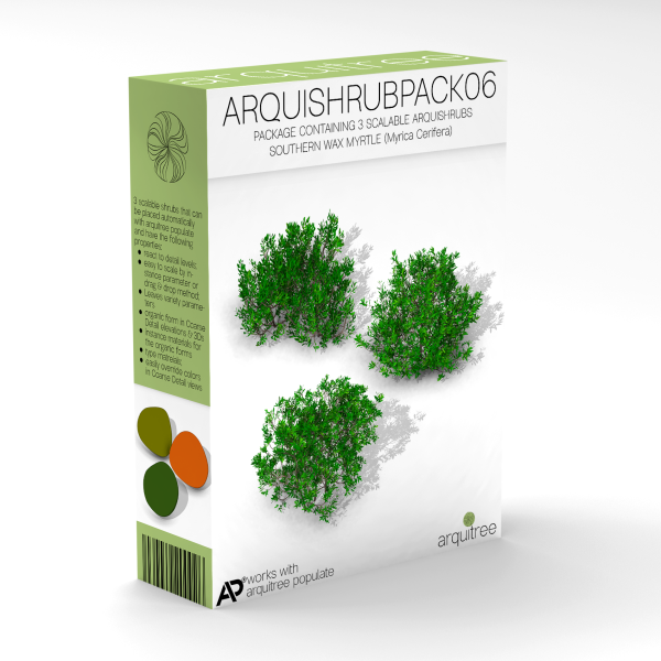 arquishrubpack06_Southern Wax Myrtle x 3 scalable