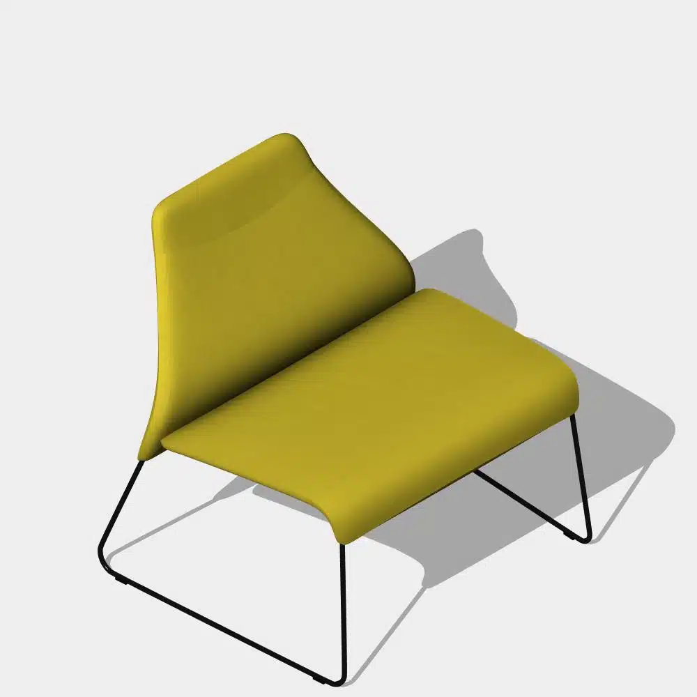 Download Free Revit chair family with clean realistic shapes | arquitree