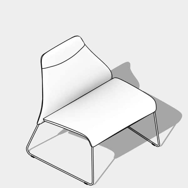 Download Free Revit chair family with clean realistic shapes | arquitree